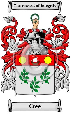 Cree Name Meaning, Family History, Family Crest & Coats of Arms, Scottish