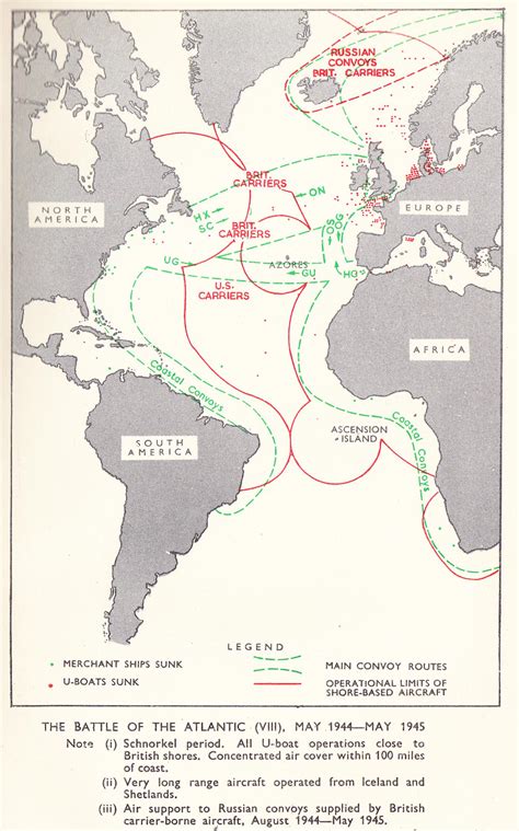 Atlantic Battle Map