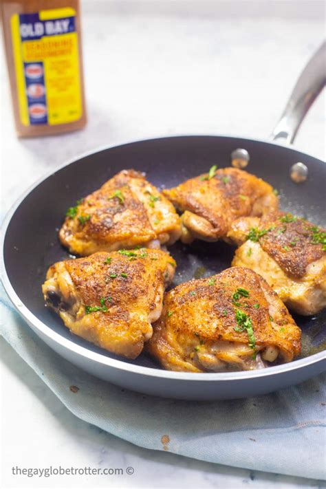 Old Bay Chicken {An Easy, 30 Minute Meal!} - The Gay Globetrotter