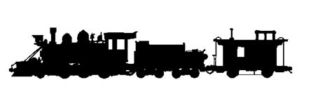 Steam Train Silhouette - Cliparts.co