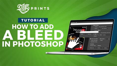 How to Add a Bleed in Photoshop - YouTube