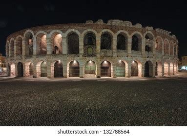 Verona Arena Night Stock Photo 132788564 | Shutterstock