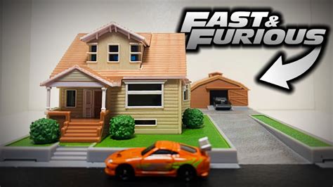 La CASA de TORETTO de FAST AND FURIOUS a ESCALA 1:87 | UNBOXING JADA TOYS - YouTube