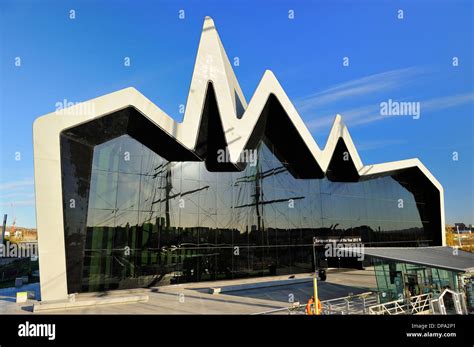 New Riverside Museum of Transport, Glasgow, Scotland Stock Photo - Alamy