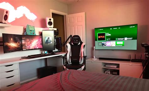 50+ Best Setup of Video Game Room Ideas [A Gamer's Guide] | Gaming room setup, Bedroom setup ...