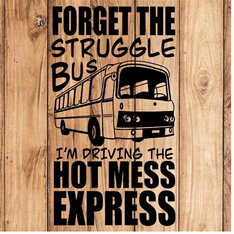 Struggle Bus Machine Cutting File - Etsy