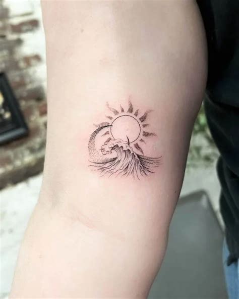 54 Elegant Sun and Moon Tattoos With Meaning - Our Mindful Life