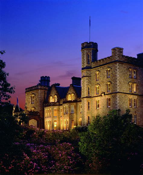 Inverlochy Castle in Fort William, Scotland. Hotel and Restaurant in ...