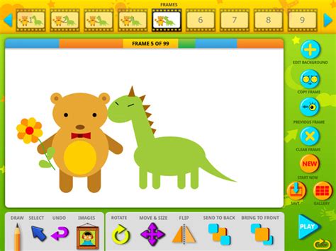 Create Simple Animations with the ABCYa Animate iPad app