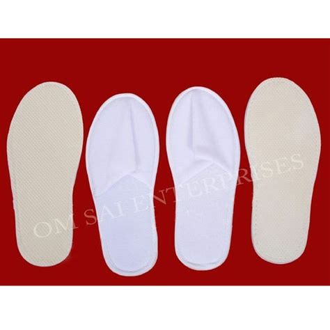 White Tarry Towel Disposable Terry Slippers at Rs 25/pair in New Delhi | ID: 4611608891