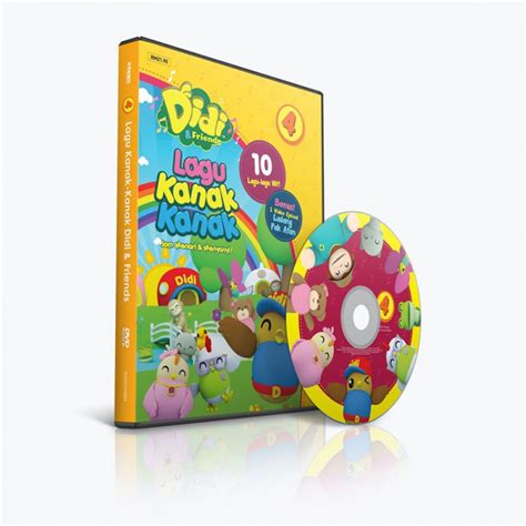 [ DVD ] Didi & Friends - Lagu Kanak Kanak Vol 4 | Shopee Malaysia