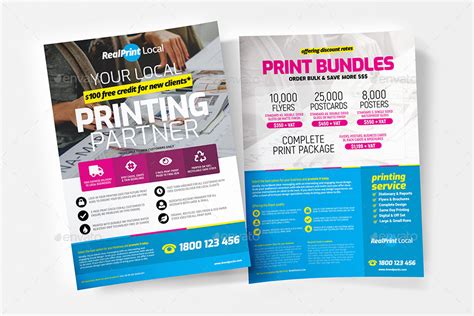 Print Shop Poster / Flyer, Print Templates | GraphicRiver