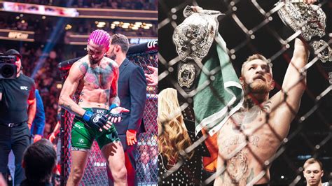 UFC 299: Sean O'Malley Sets Sights on Conor McGregor's Iconic Feat ...