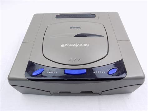 Sega Saturn Console Grey Japanese JPN Region + Controller + Cables ...