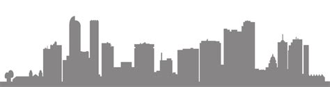 Denver Silhouette Skyline - denver skyline png download - 1024*274 - Free Transparent Denver png ...