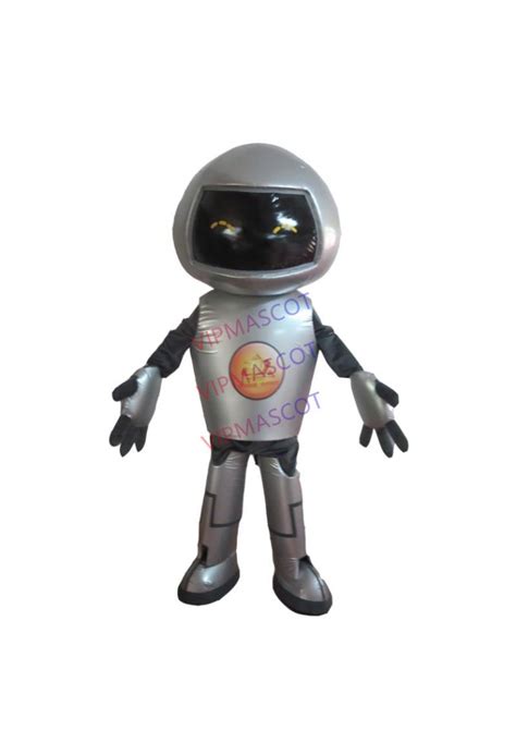 Silver Robot Costume Cosplay Outfits Adult Women Men Cartoon Mascot ...