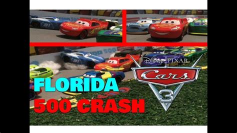 Cars 3 Florida 500 Crash Stop Motion Remake Side By Side Comparison Collab W Cars On Bricks ...