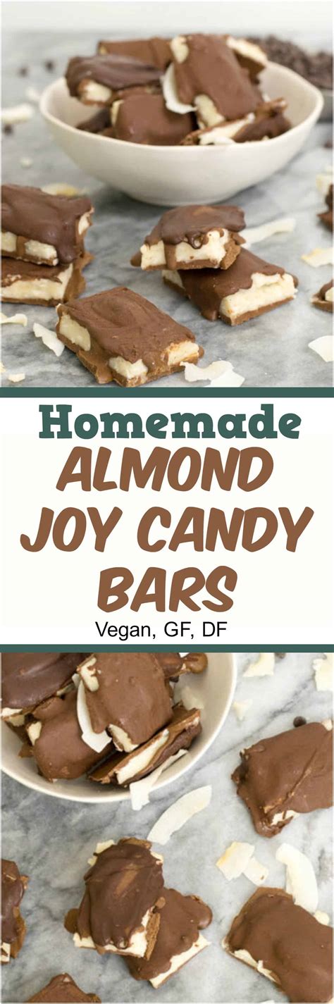 Homemade Almond Joy Candy Bars | Bites of Wellness