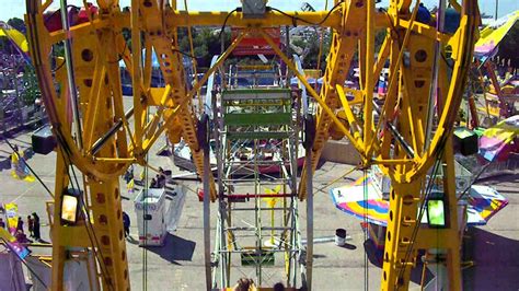 Sky Wheel (Double Ferris Wheel) at the Wisconsin State Fair in ...