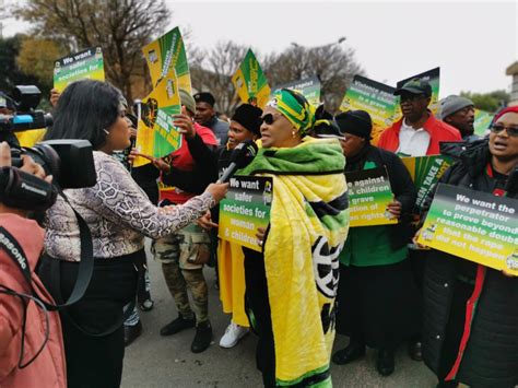 WATCH | ANC protest outside court as accused appear [VIDEO]