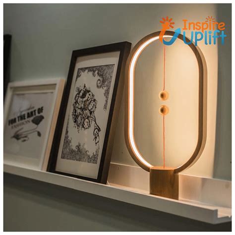 Sleek "Balance" Magnetic Table Lamp For A Magical Glow - Inspire Uplift | Natural table lamps ...