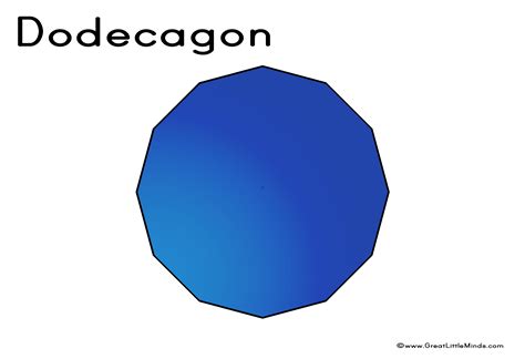 The gallery for --> Dodecagon Shape 12 Sides