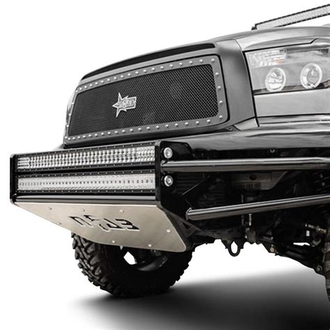 N-Fab® - Nissan Titan 2004 RSP Full Width Front Pre-Runner Bumper with Mount up to Two Rigid 38 ...