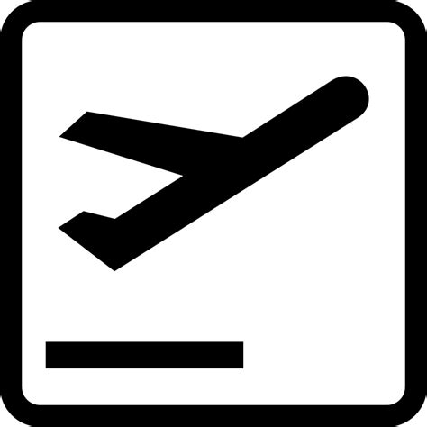 Free Clipart: Departures Pictogram | c4t0r