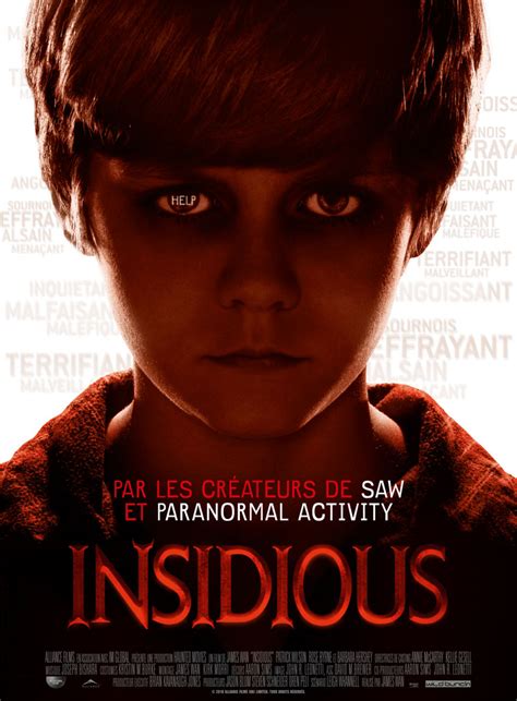 Look at this French Poster for Insidious in the Eye - HeyUGuys