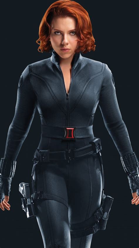 Black Widow Scarlett Johansson Superhero 4K Ultra HD Mobile Wallpaper Black Widow Avengers ...