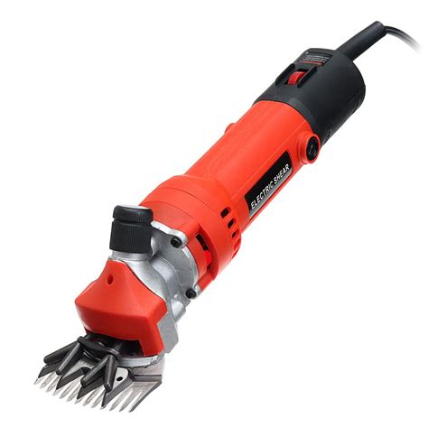 US$102.01 % 600W 220V Electric Sheep Shearing Machine Goat Hair Trimmer Clippers Power Tools ...