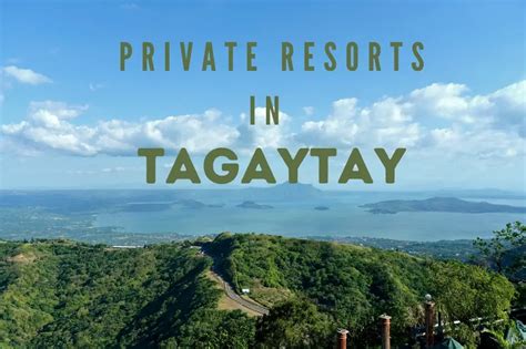 [TOP PICKS] 11 Private Resorts in Tagaytay for Amazing Weekends - Tara ...