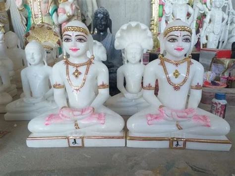 Mahaveer Swami Statue in vietnam white marbe, Temple at Rs 150000 in Jaipur