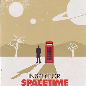 "Inspector Spacetime " Poster for Sale by tinarobson | Redbubble