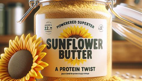 Powdered Sunflower Butter: A Protein Twist