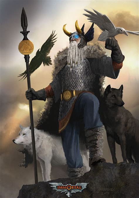 Odin Norse Mythology, Greek Mythology Art, Viking Character, Character Art, Odin Allfather, Odin ...