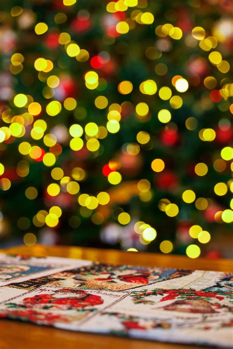 Christmas Bokeh Background Free Stock Photo - Public Domain Pictures