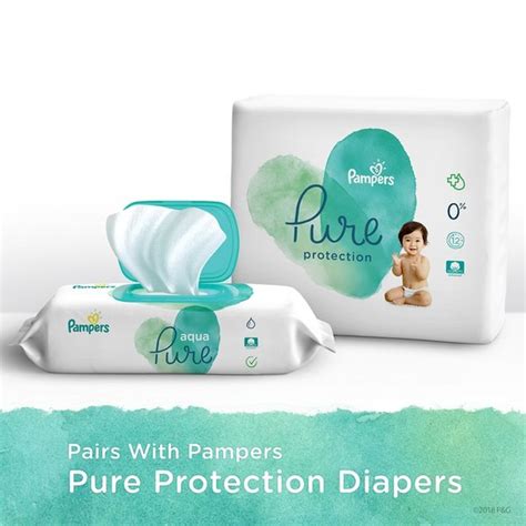 Pampers Aqua Pure Sensitive Baby Wipes (112 ct) - Instacart