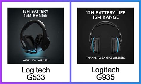 Logitech G533 vs G935 - Which one should you buy?