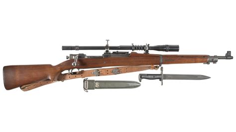 RARE WW2 SPRINGFIELD 1903 MILITARY ISSUE SNIPER RIFLE,, 54% OFF