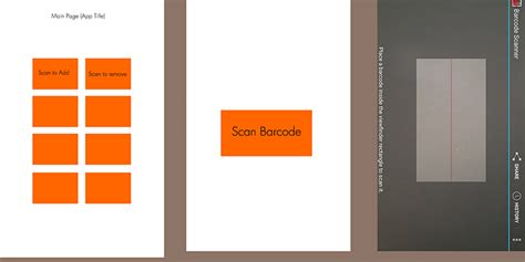 mobile - How to design UI for using barcode scanner for add/remove functions - User Experience ...