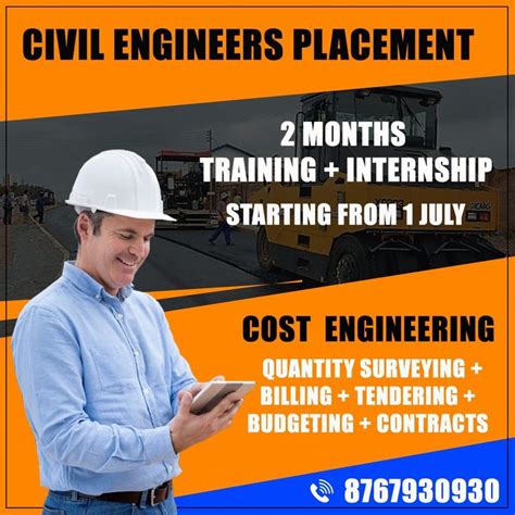 Employment opportunities Civil Engineer Jobs for freshers and experienced in top companies In ...