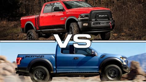 Dodge Ram 2500 Power Wagon vs Ford F-150 Raptor - YouTube