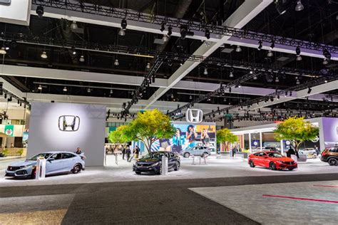 New Honda Display at 2019 L.A. Auto Show