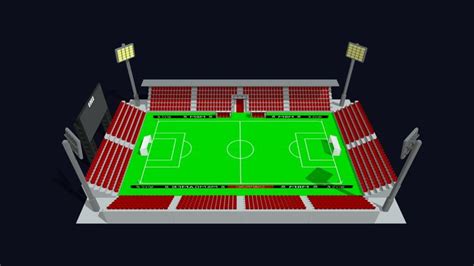 Soccer-stadium 3D models - Sketchfab