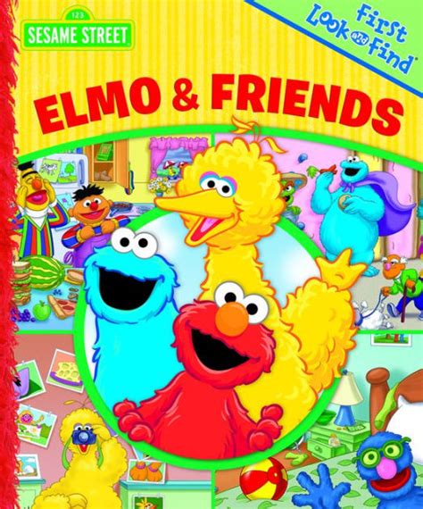 Sesame Street: Elmo and Friends (First Look and Find) by Phoenix ...