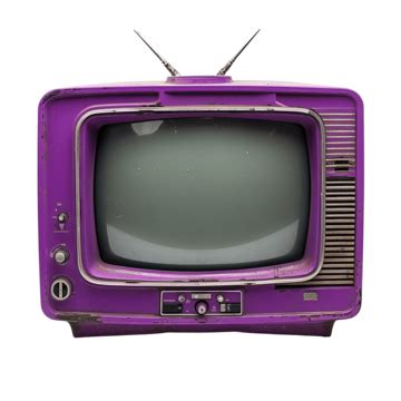 Purple Color Classic Tv, 3d, 3d Render, 3d Object PNG Transparent Image and Clipart for Free ...