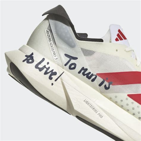 adidas Adizero Adios Pro 3 Running Shoes - White | Free Shipping with adiClub | adidas US