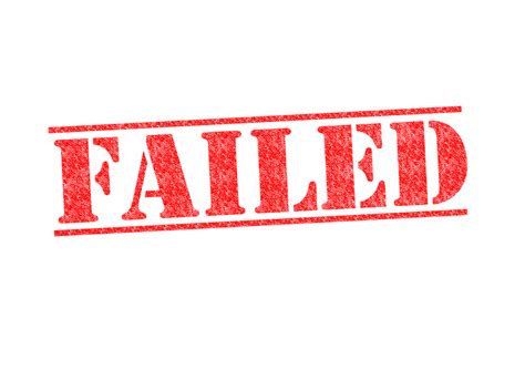 Failed Rubber Stamp Failure, Uni, Rubber Stamp, Examinations PNG Transparent Image and Clipart ...