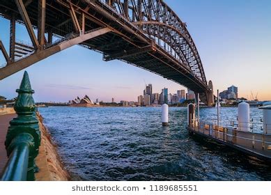 Beautiful Sunset Sydney City Skyline Stock Photo 1189685551 | Shutterstock